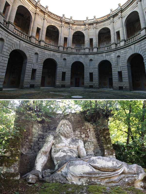 Guide Roma Etruria Bomarzo Caprarola