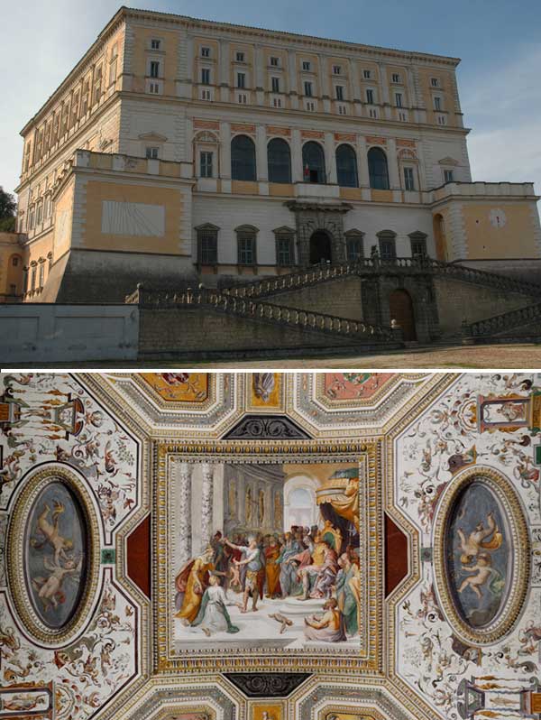 Guide Roma Etruria Caprarola Palazzo Farnese