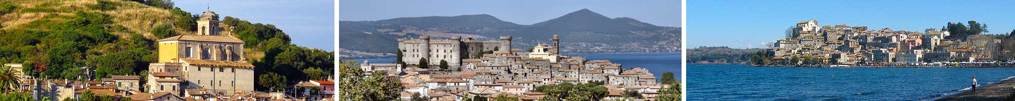 Bracciano, Cerveteri, Ceri itinerario turistico